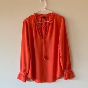Ann Taylor Coral Blouse